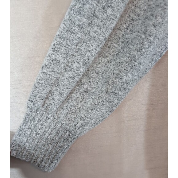 Torrid 1 Super Soft Plush Sweater Women’s 1X Gray V-Neck Long Sleeve Comfy Boho - Picture 9 of 13